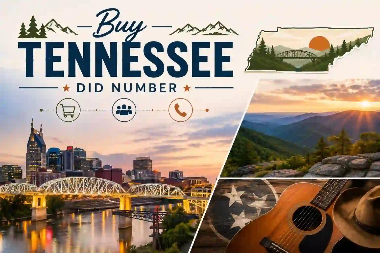 Buy Tennessee DID Number – Nashville & Memphis Local Numbers